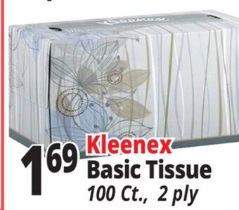 Ocean State Job Lot Kleenex basic tissue offer