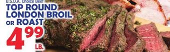 Bravo Supermarkets Top round london broil or roast offer