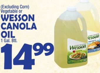 Bravo Supermarkets Wesson canola oil offer