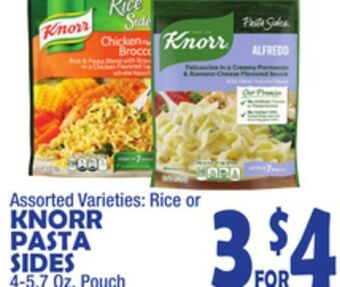 Bravo Supermarkets Knorr pasta sides offer