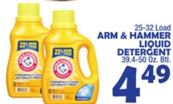 Bravo Supermarkets Arm & hammer liquid detergent offer
