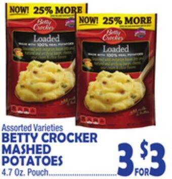 Bravo Supermarkets Betty crocker mashed potatoes offer