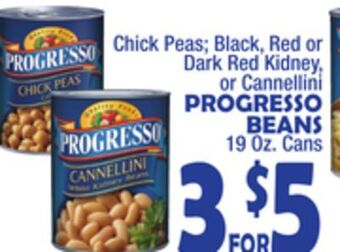 Bravo Supermarkets Progresso beans offer