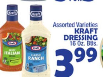 Bravo Supermarkets Kraft dressing offer