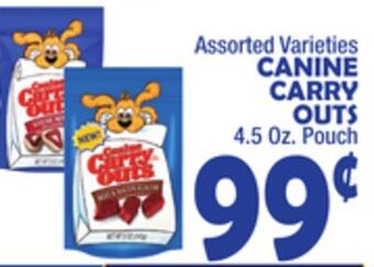 Bravo Supermarkets Canine carry outs offer