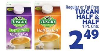 Bravo Supermarkets Tuscan half & half offer
