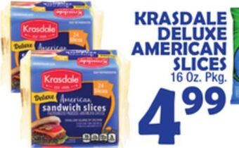 Bravo Supermarkets Krasdale deluxe american slices offer