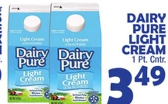Bravo Supermarkets Dairy pure light cream offer