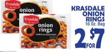 Bravo Supermarkets Krasdale onion rings offer