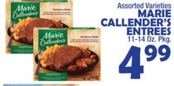 Bravo Supermarkets Marie callender's entrees offer