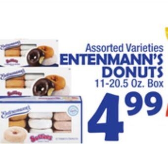 Bravo Supermarkets Entenmann's donuts offer
