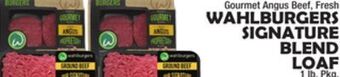 Bravo Supermarkets Wahlburgers signature blend loaf offer