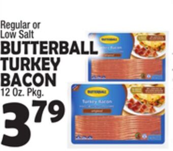 Bravo Supermarkets Butterball turkey bacon offer