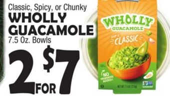 Bravo Supermarkets Wholly guacamole offer