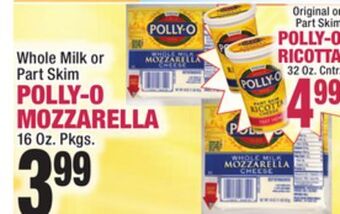 C Town Polly-o mozzarella offer