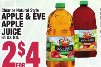 C Town Apple & eve apple juice offer