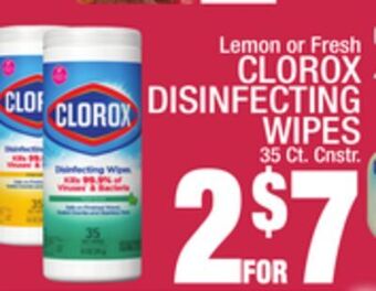 C Town Clorox disinfecting wipes offer