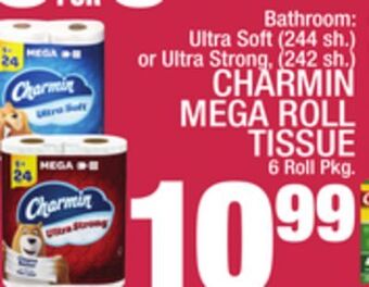 C Town Charmin mega roll tissue offer