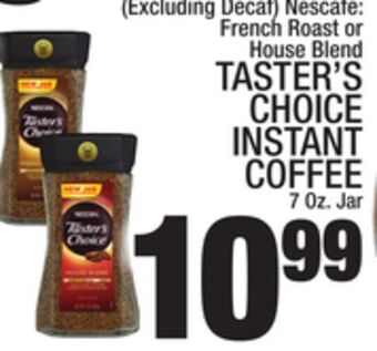 C Town Taster's choice instant coffee offer