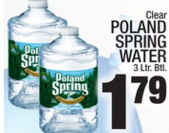 C Town Poland spring water offer