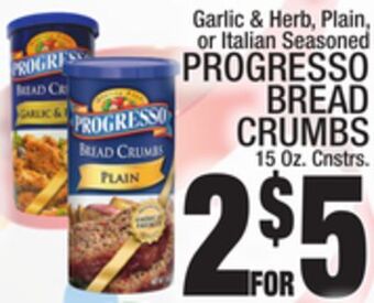 C Town Progresso bread crumbs offer