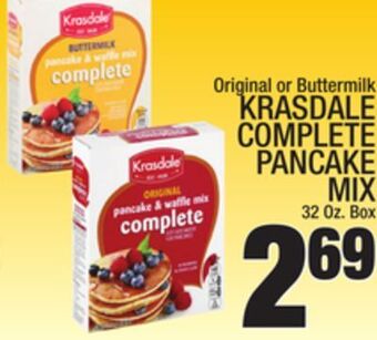 C Town Krasdale complete pancake mix offer