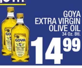 C Town Goya extra virgin olive oil offer