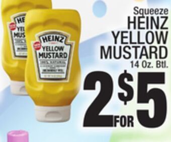 C Town Heinz yellow mustard offer