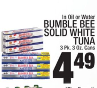 C Town Bumble bee solid white tuna offer