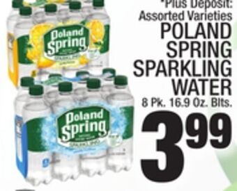C Town Poland spring sparkling water offer
