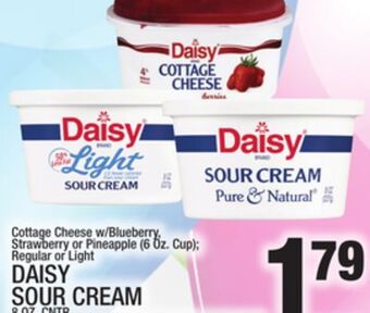 C Town Daisy sour cream 8 oz. cntr. offer