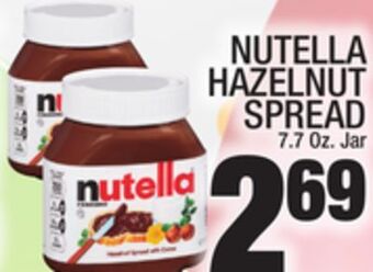 C Town Nutella hazelnut spread offer