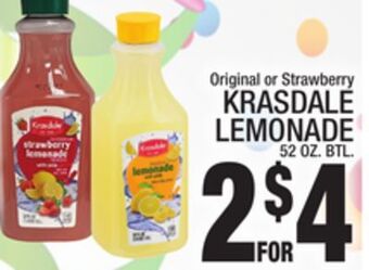 C Town Krasdale lemonade offer