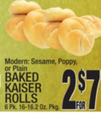 C Town Baked kaiser rolls offer