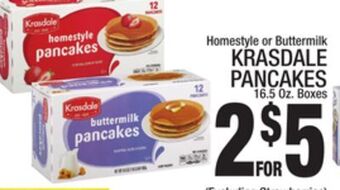 C Town Krasdale pancakes offer