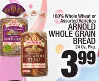 C Town Arnold whole grain bread offer