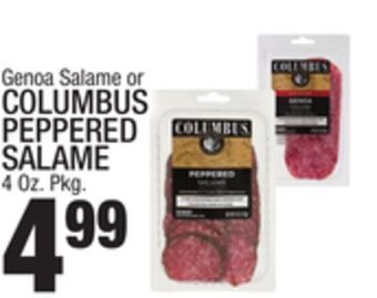 C Town Columbus peppered salame offer