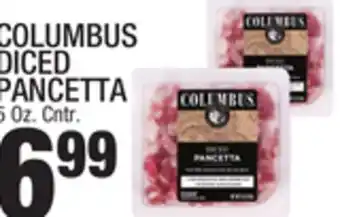 C Town Columbus diced pancetta offer