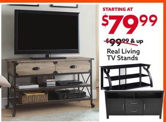 Big Lots Real living tv stands offer