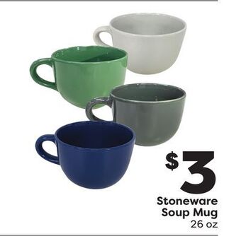 Weis Markets Stoneware soup mug offer
