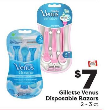 Weis Markets Gillette venus disposable razors offer