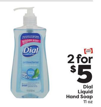 Weis Markets Dial liquid hand soap offer