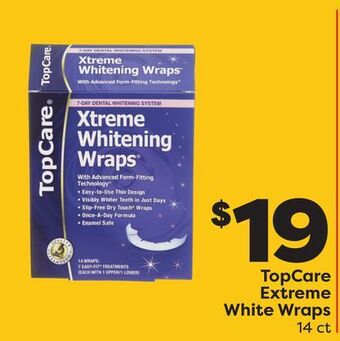 Weis Markets Topcare extreme white wraps offer