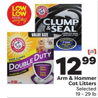 Weis Markets Arm & hammer cat litters offer