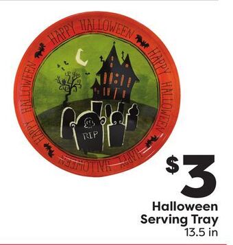 Weis Markets Halloween serving tray offer