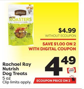 Weis Markets Rachael ray nutrish dog treats offer