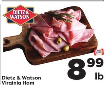 Weis Markets Dietz & watson virginia ham offer