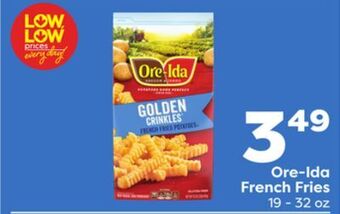 Weis Markets Ore-ida french fries offer