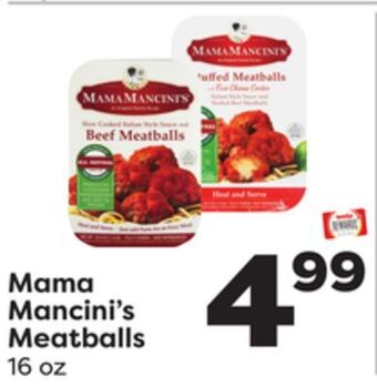 Weis Markets Mama mancini's meatballs offer