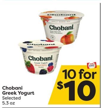 Weis Markets Chobani greek yogurt offer